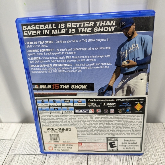 MLB 15 The Show for PS4 - Blue Case - Picture 3 of 5
